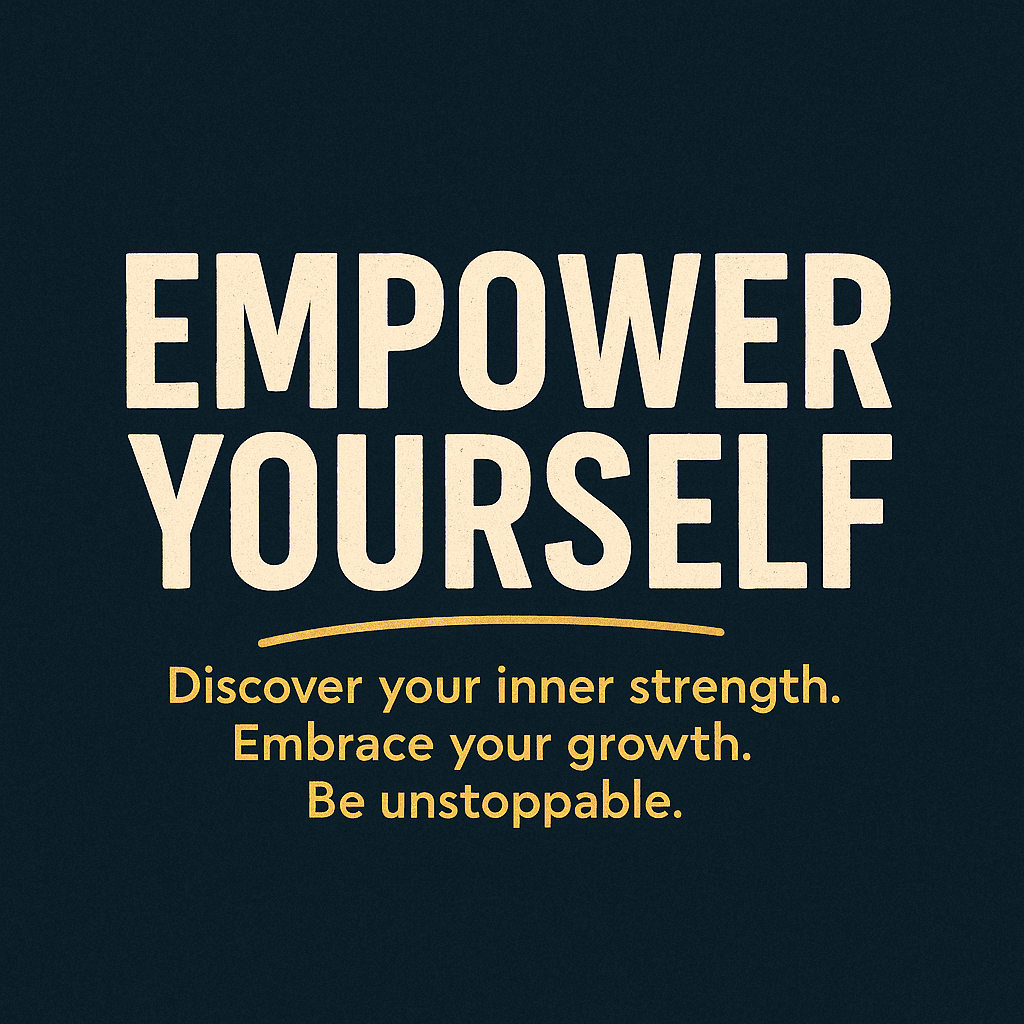 empower yourself,empowerment guide image