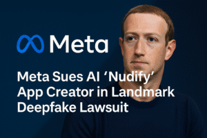meta sues ai nudify app creator in landmark deepfake lawsuit